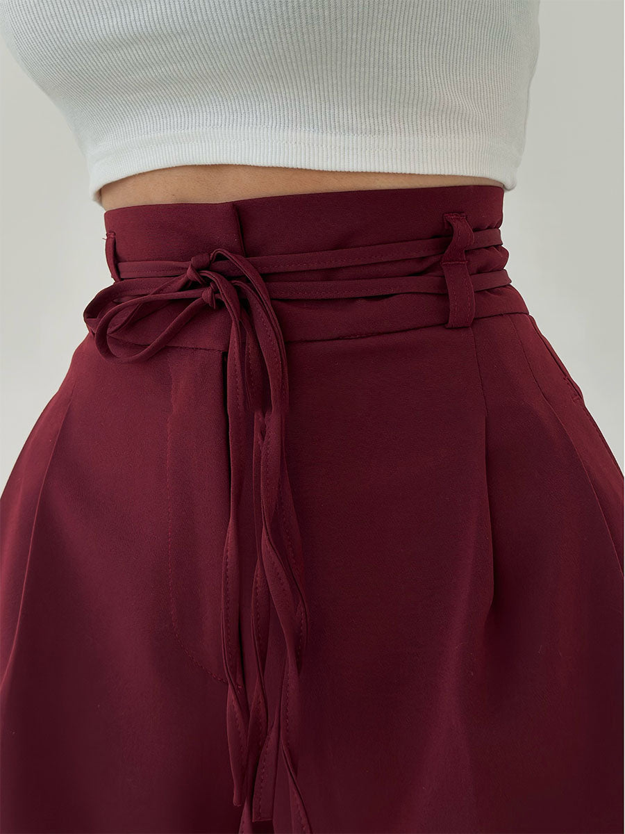 Camilla™ | Hochtaillierte Weite Hose