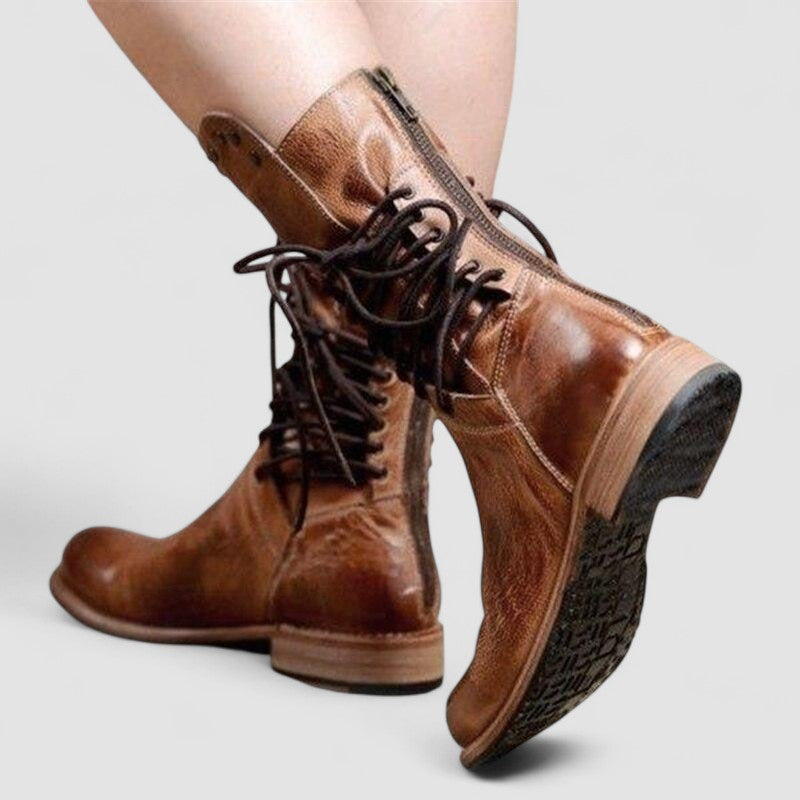 Rachel | Vintage Western-Schnürstiefeletten