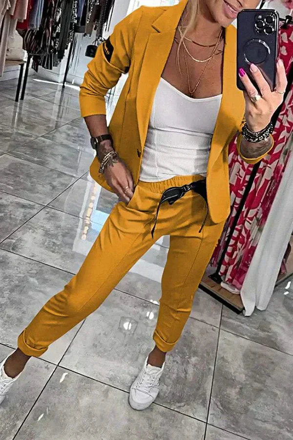 Ariane | Elegantes Blazer- und Hosen-Set