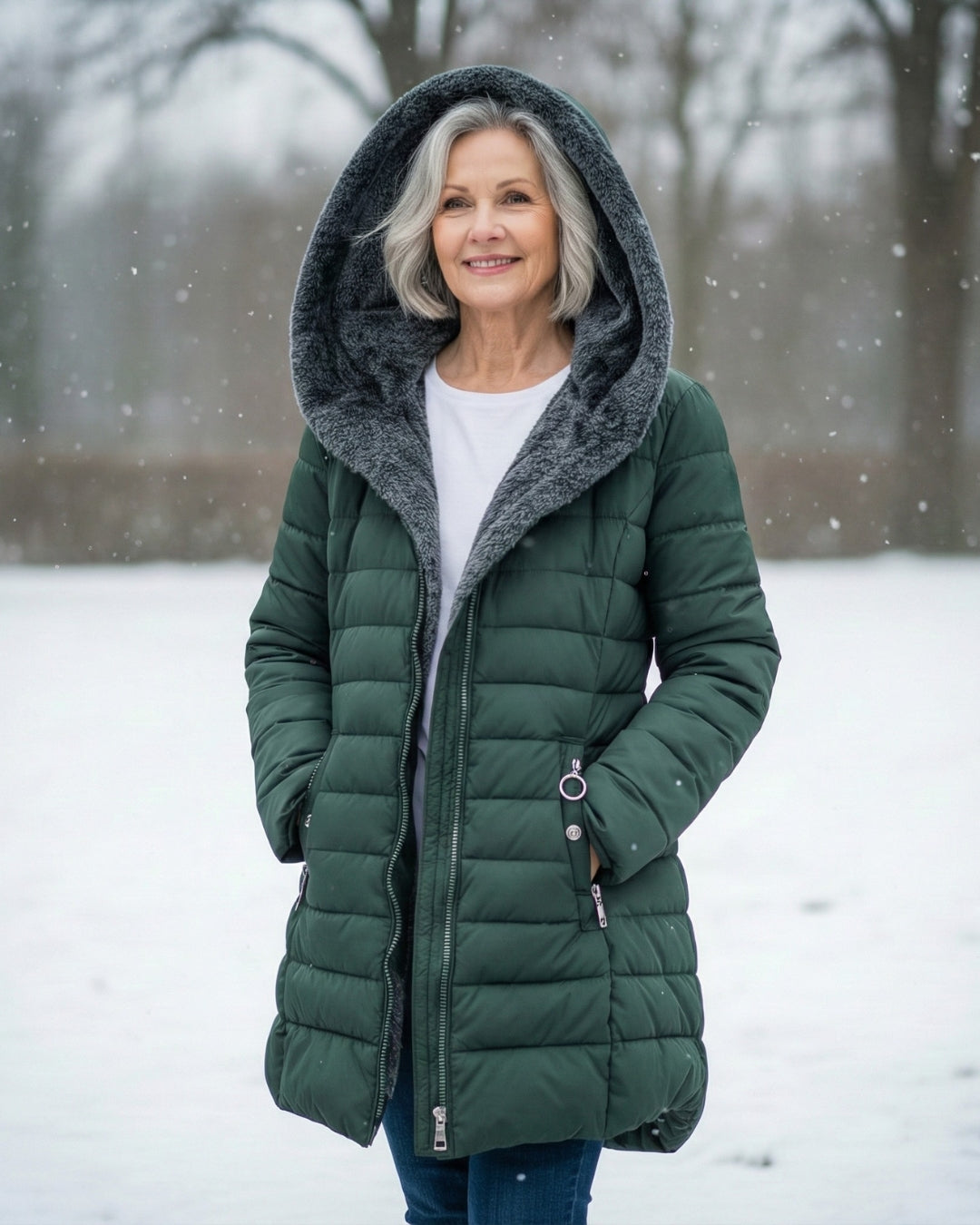 Alice | Fleecegefütterte Pufferjacke