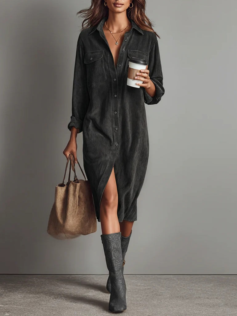 Nadja™ | Midikleid aus Cord
