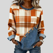 Faylen™ | Patchwork-Pullover