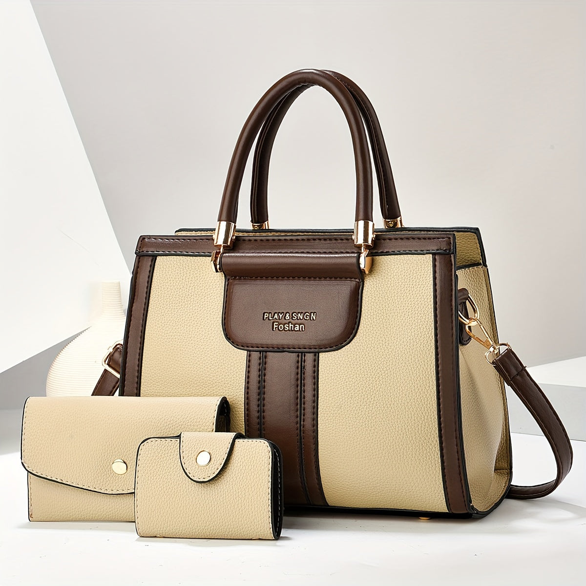 Norma - Elegantes Dreiteiliges Taschen-Set