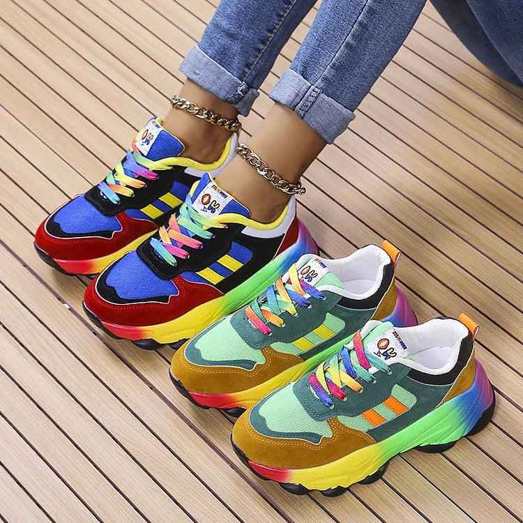 Isolina | Bunte Komfort-Sneaker