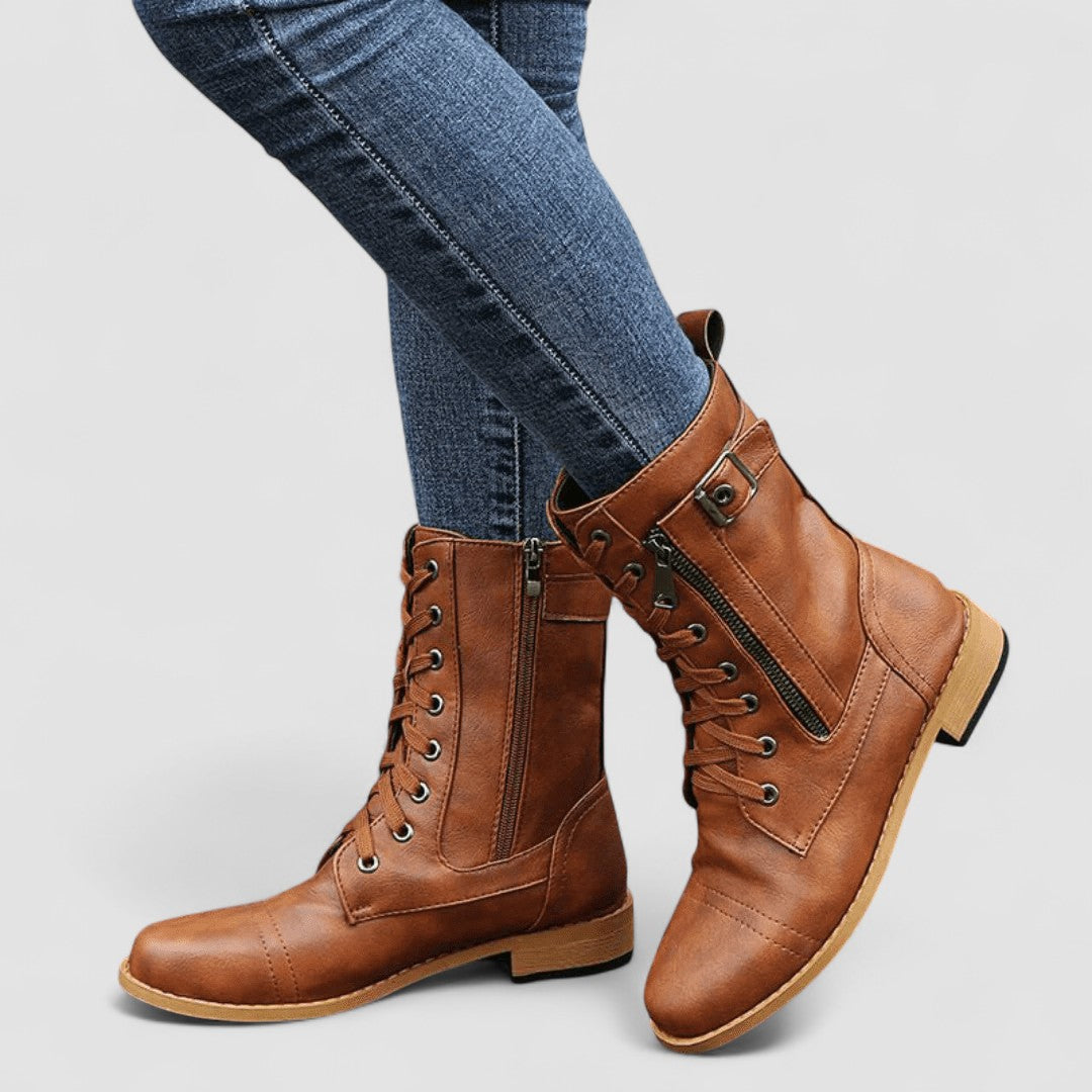 Tallulah | Western-Stiefel mit Schnallen