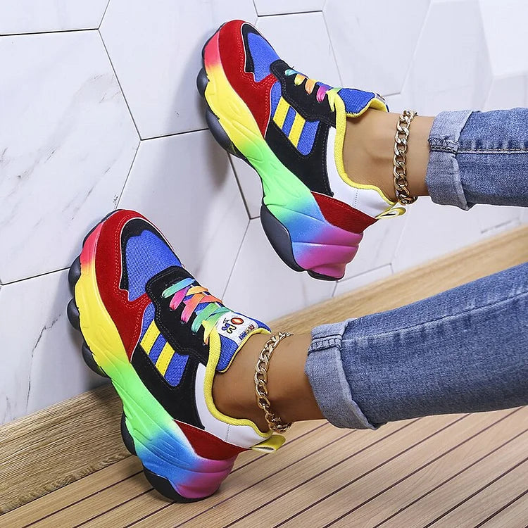 Isolina | Bunte Komfort-Sneaker