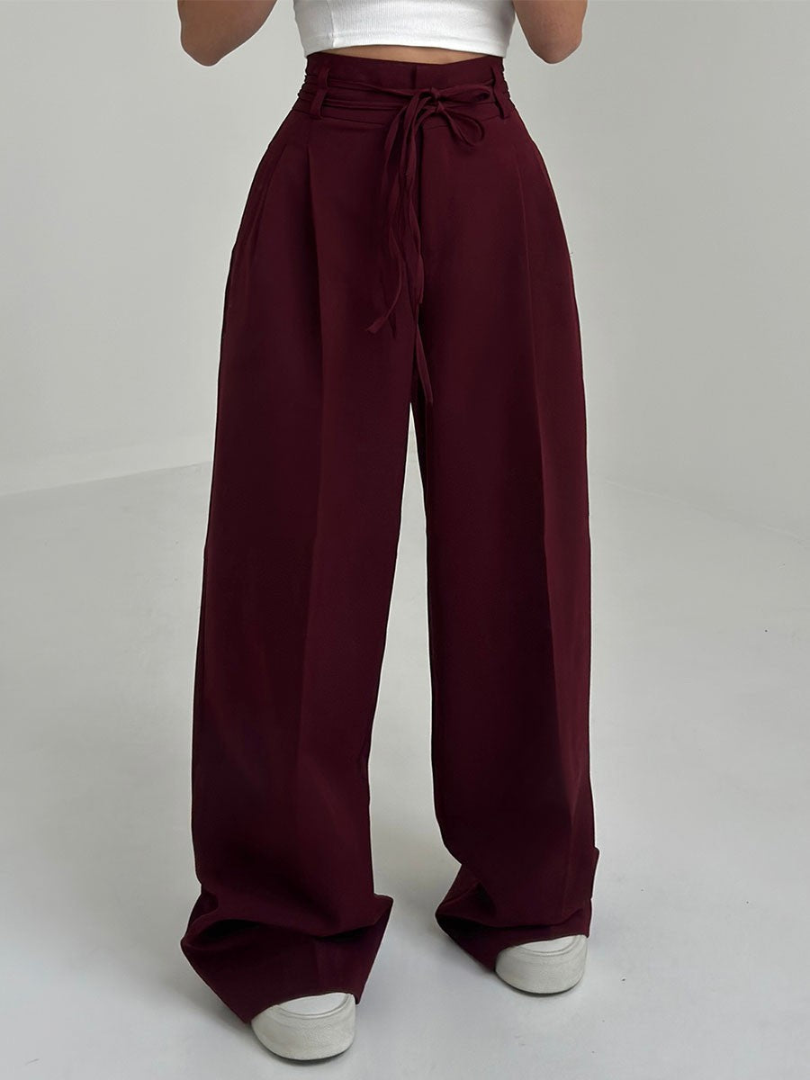 Camilla™ | Hochtaillierte Weite Hose