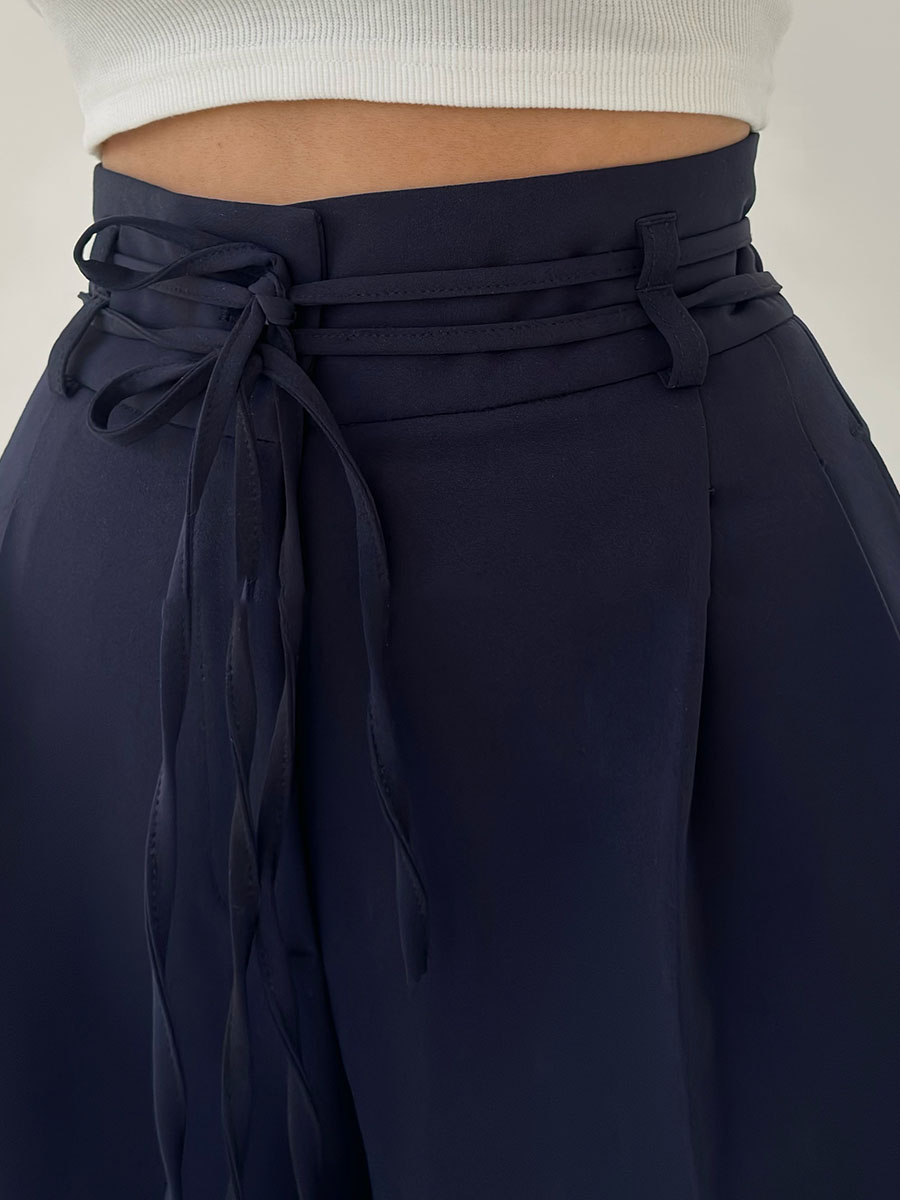 Camilla™ | Hochtaillierte Weite Hose