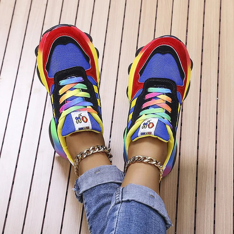 Isolina | Bunte Komfort-Sneaker