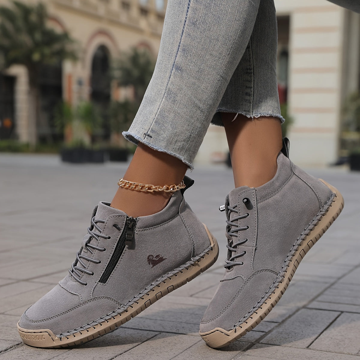 Mila™  – Komfortable orthopädische Sneakers + Reißverschluss