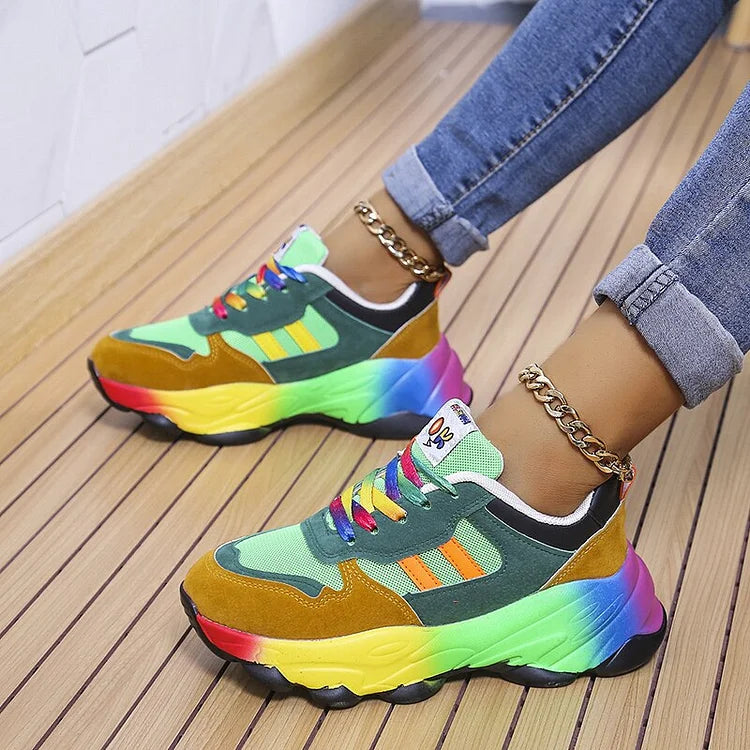 Isolina | Bunte Komfort-Sneaker