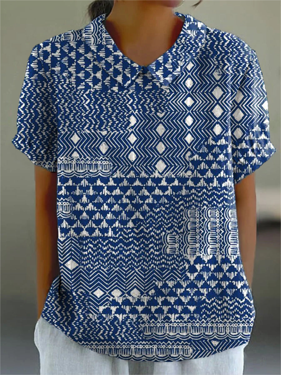 Zara | Tribal Print Hemd