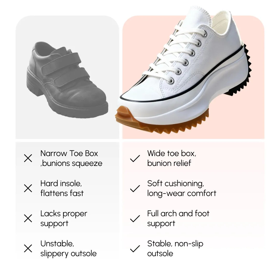 LUNASTAR™ PLATEAU ORTHOPÄDISCHE SNEAKER