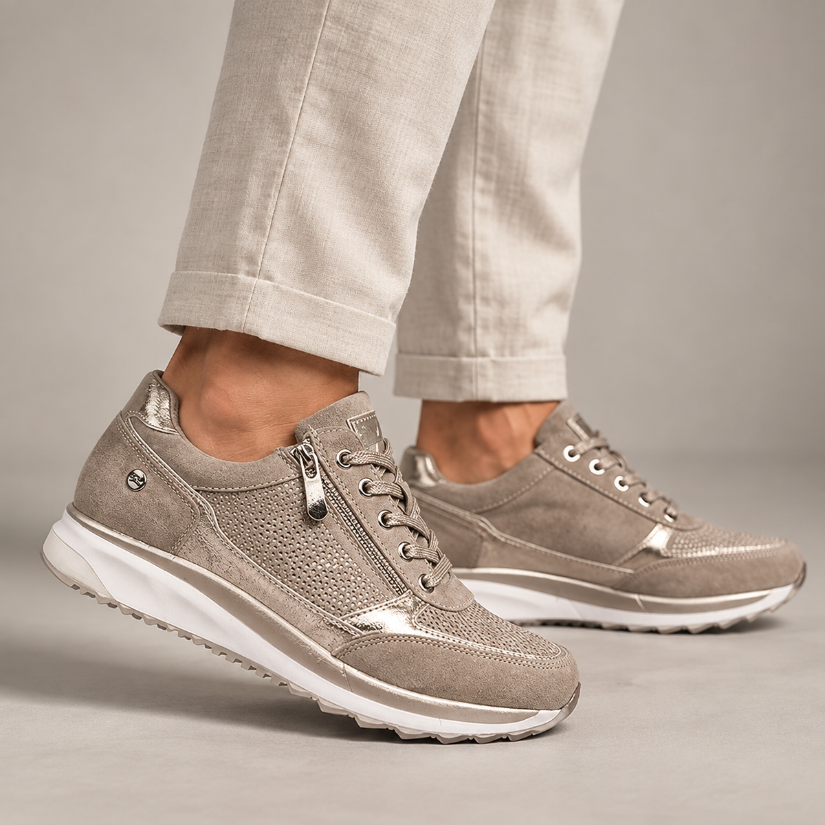 Martina – Komfortschuhe mit Reissverschluss