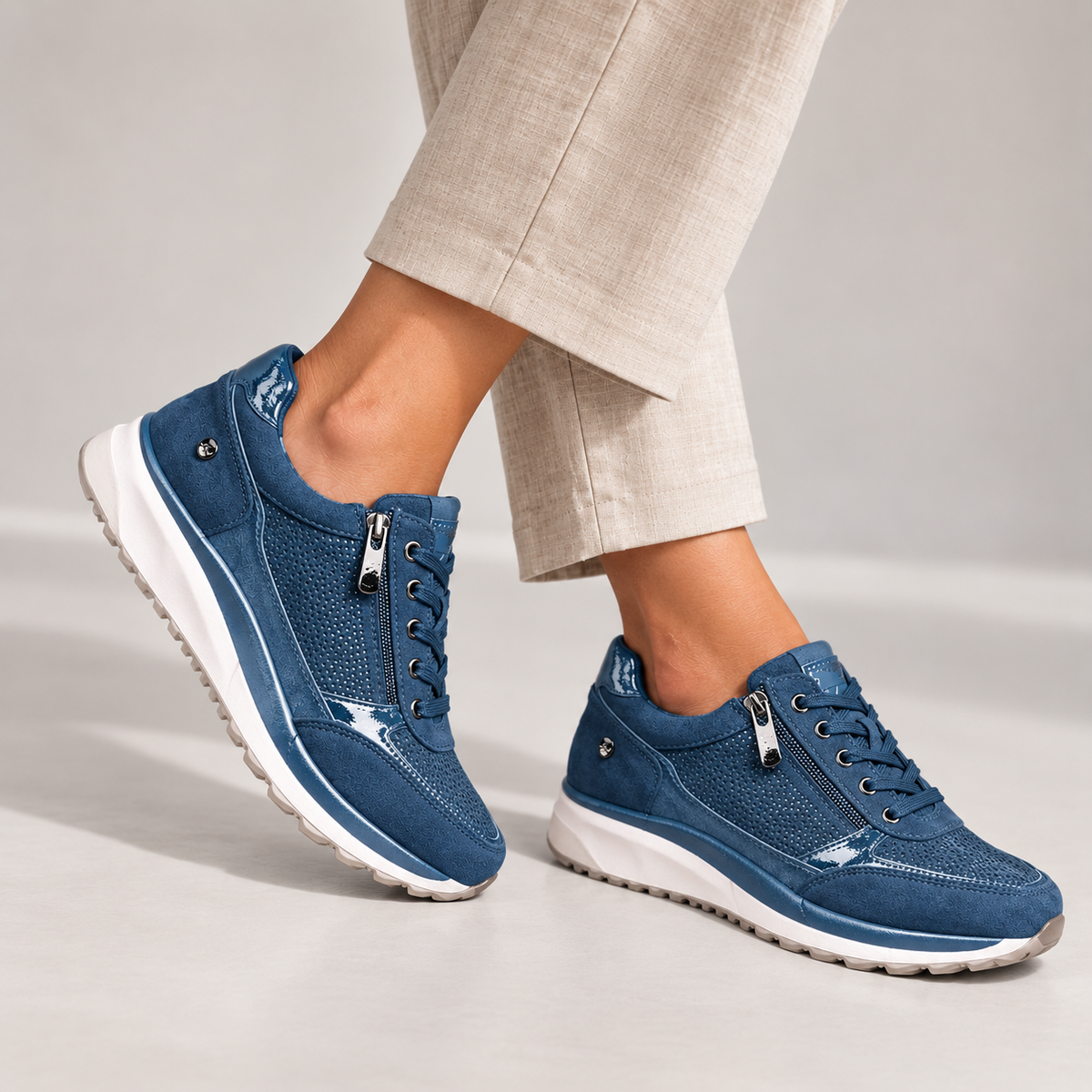 Martina – Komfortschuhe mit Reissverschluss