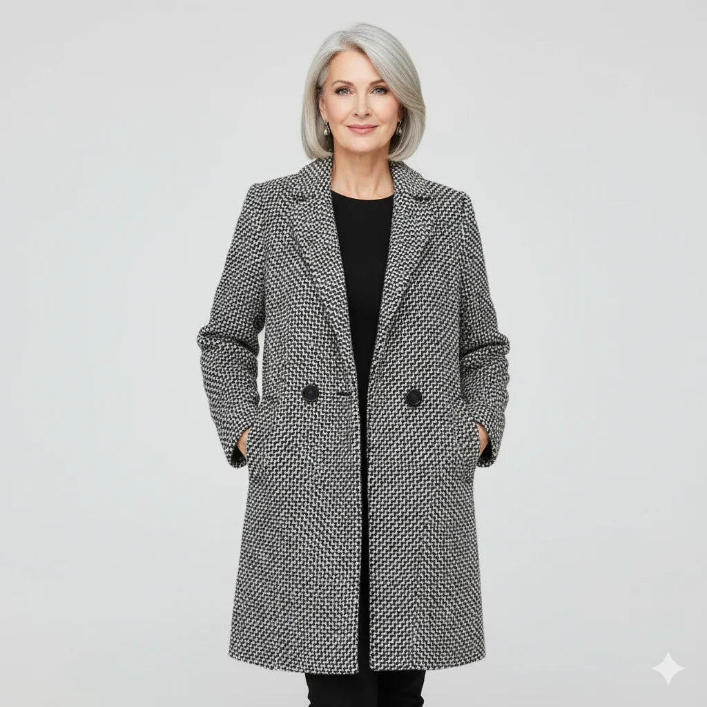 Claudia – Bequemer langer Mantel