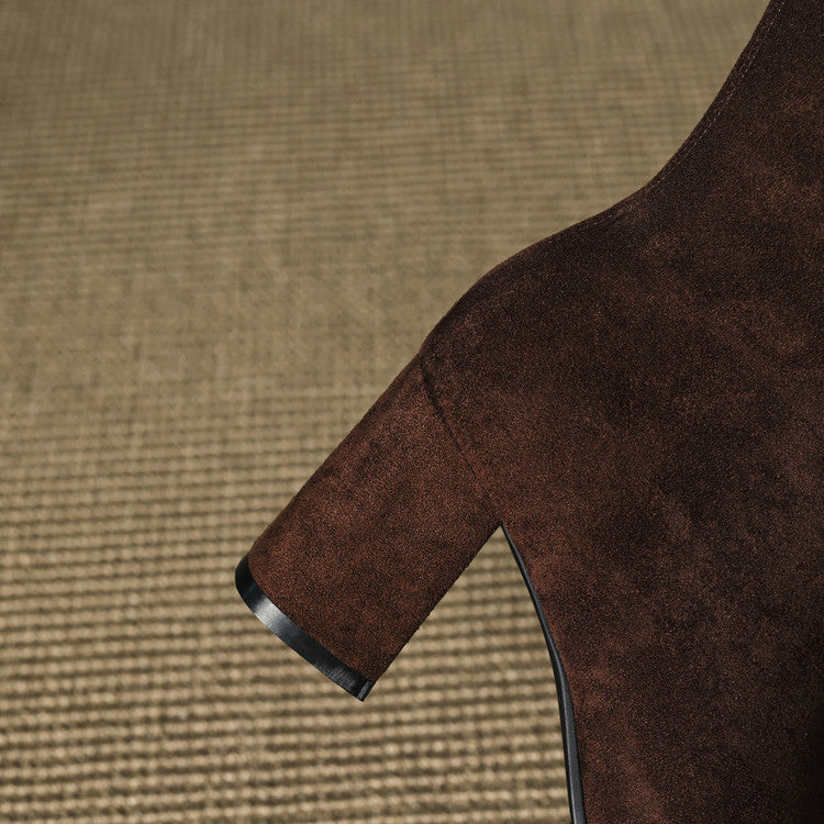 Alora | Stiefeletten aus echtem Veloursleder