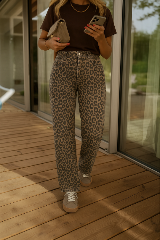 NADINE™ | DIE LEOPARDEN-SCHLAGHOSE