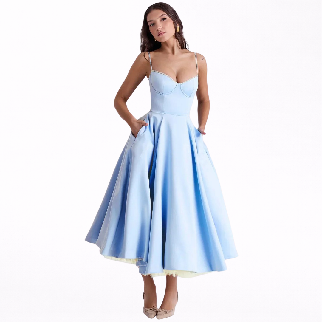Arielle | Luxuriöses Midikleid