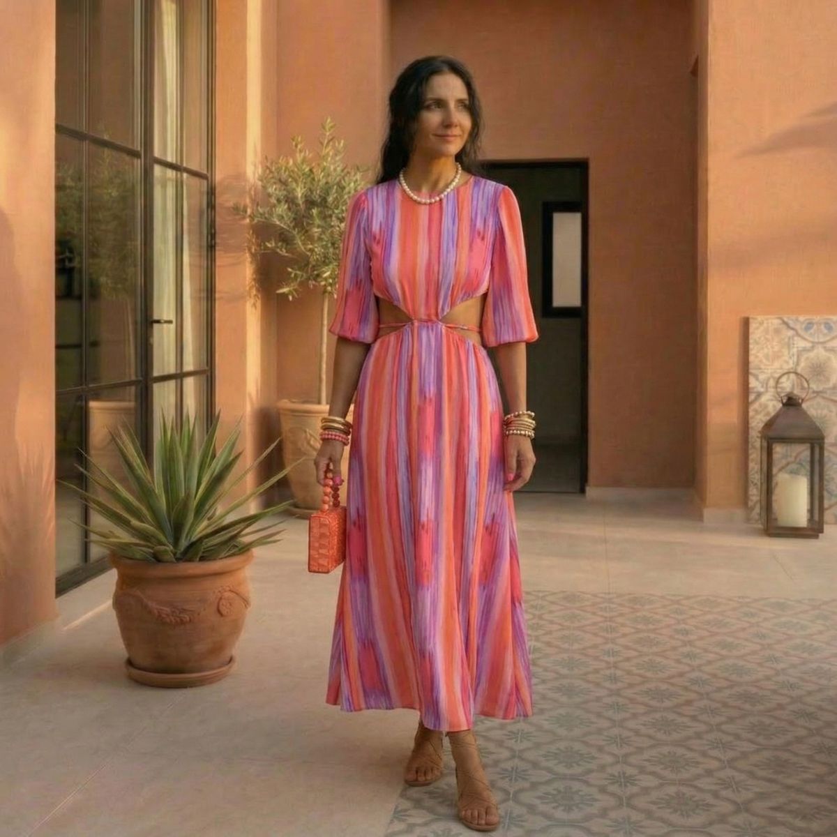 Kiki | Riviera langes Kleid