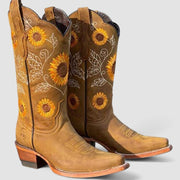 Savannah | Western-Stiefel mit Blumenstickerei