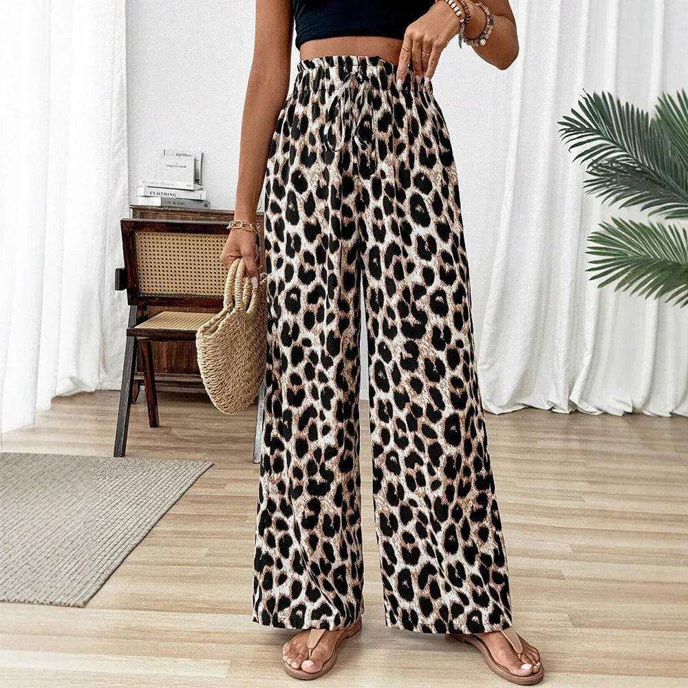 Elvira™ | Leichte Leopardenhose