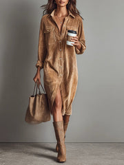 Nadja™ | Midikleid aus Cord