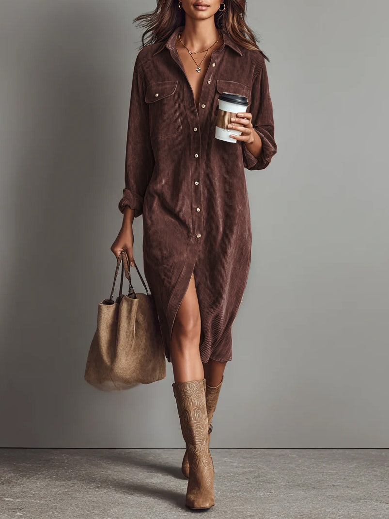 Nadja™ | Midikleid aus Cord