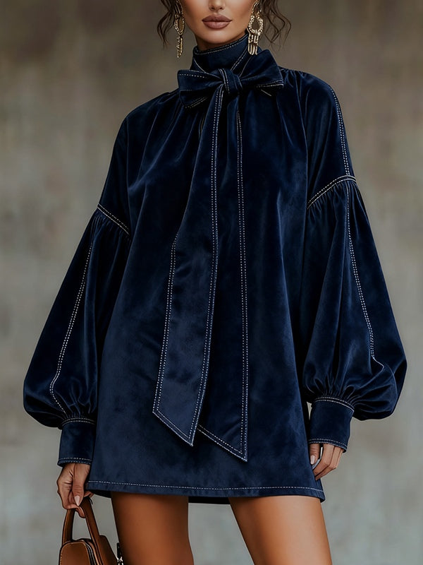 Anouk™ | Minikleid aus Samt