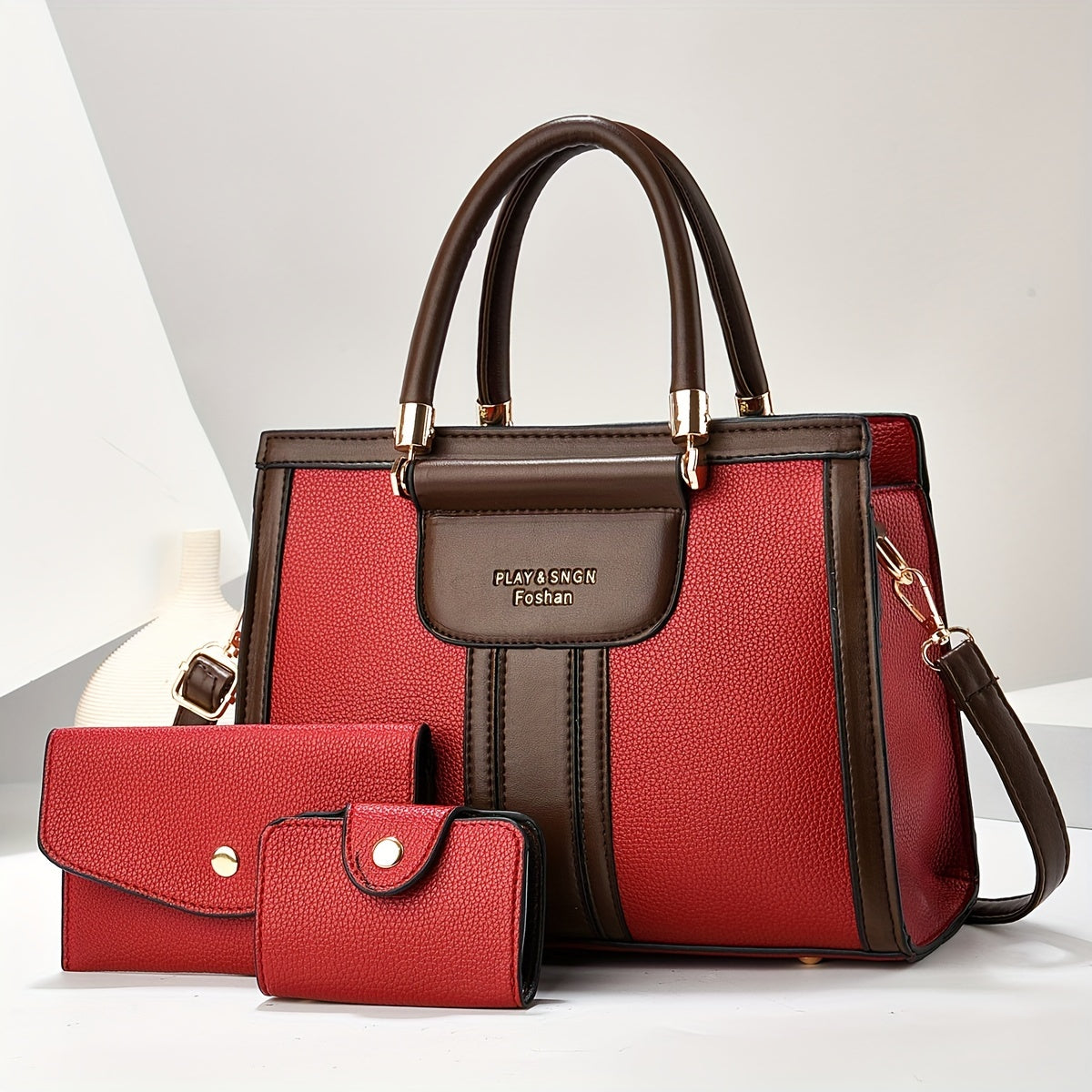 Norma - Elegantes Dreiteiliges Taschen-Set