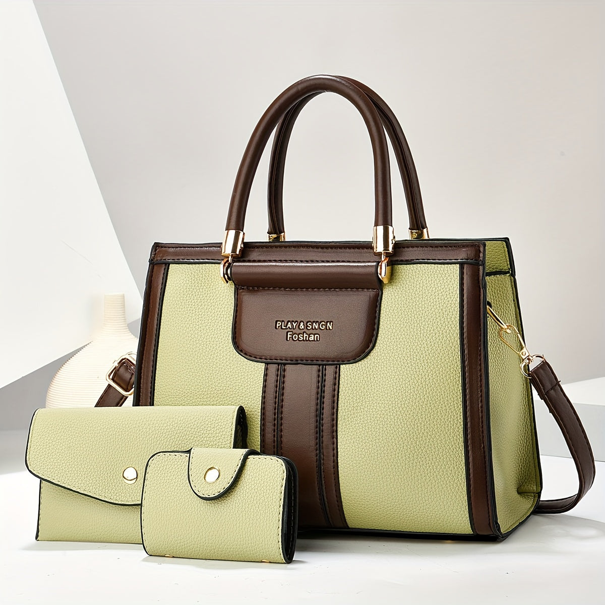 Norma - Elegantes Dreiteiliges Taschen-Set