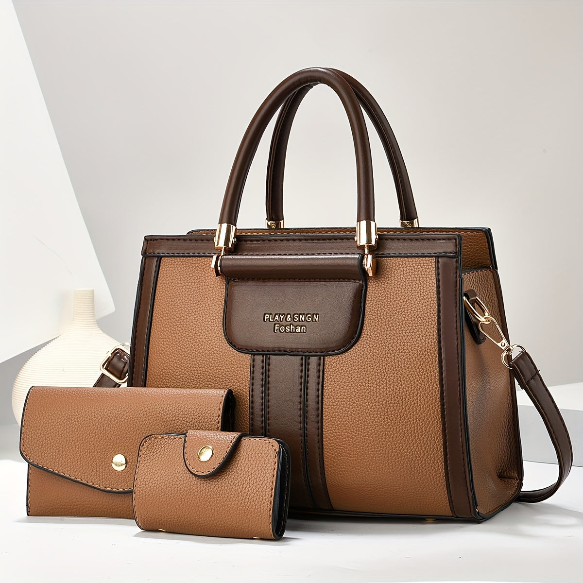 Norma - Elegantes Dreiteiliges Taschen-Set