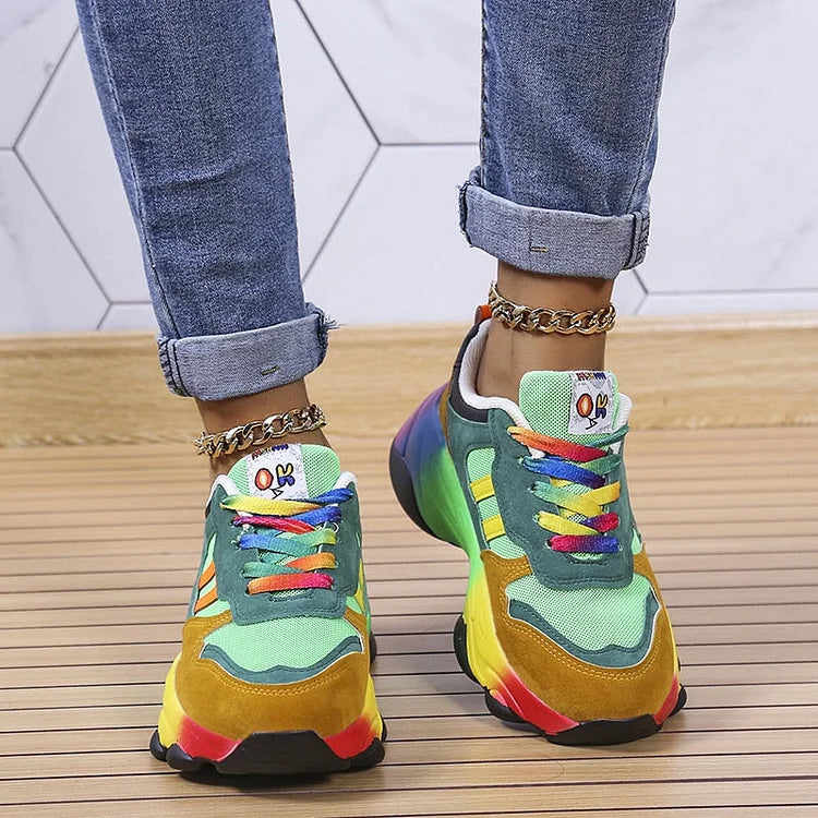 Isolina | Bunte Komfort-Sneaker