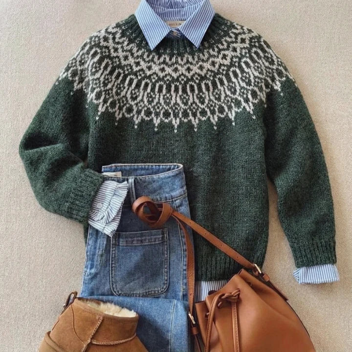 Verena™ | Klassischer Vintage-Strickpullover