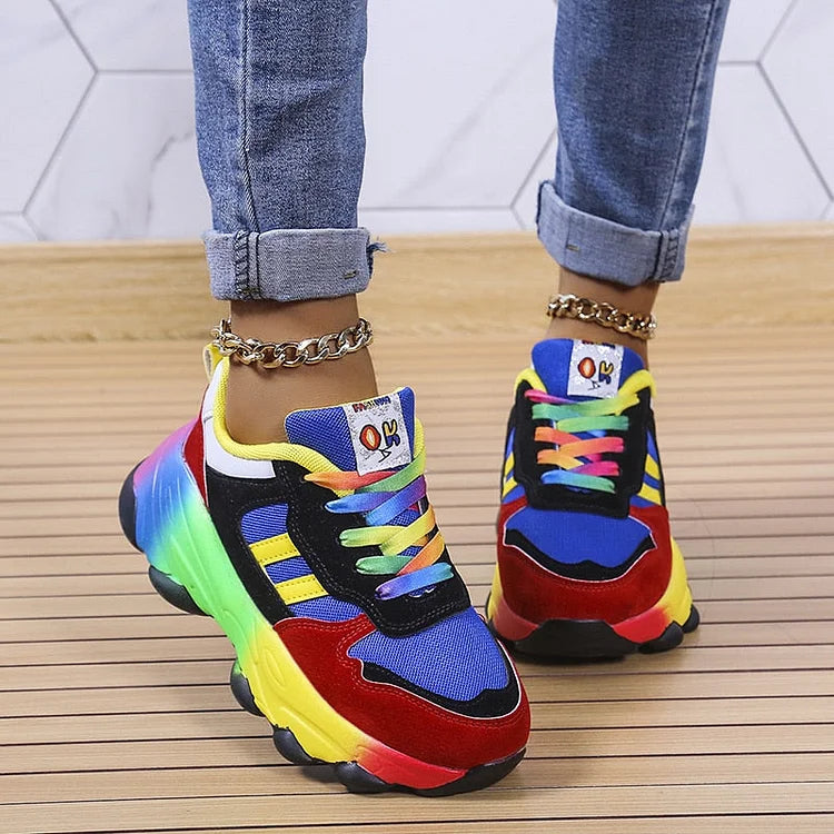 Isolina | Bunte Komfort-Sneaker