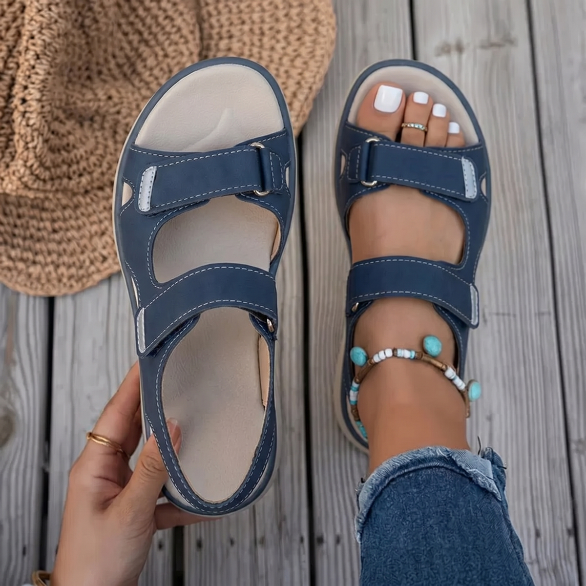 SOLINE RUTSCHFESTE ORTHOPÄDISCHE SANDALEN