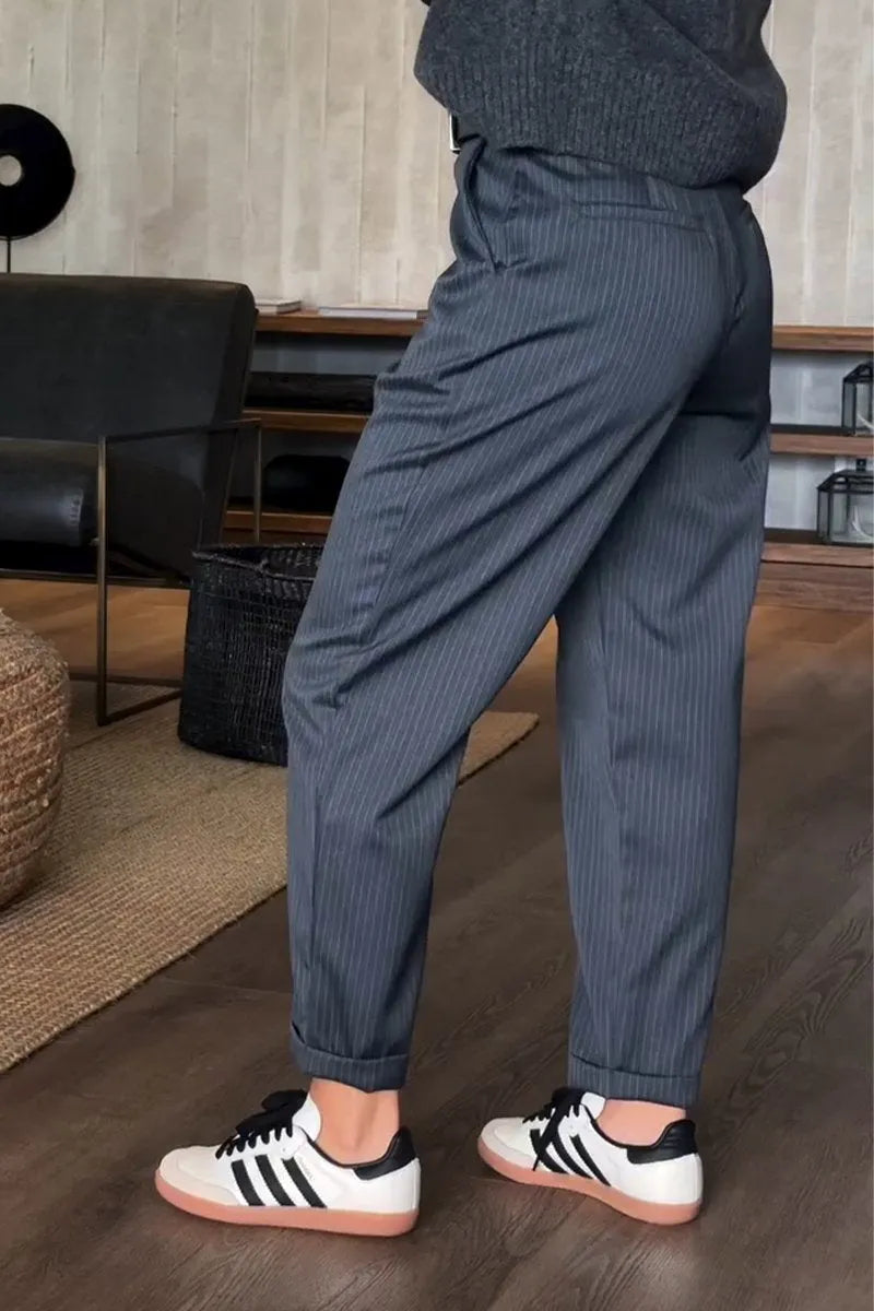 MATHILDA™ | STREIFEN ANZUGHOSEN
