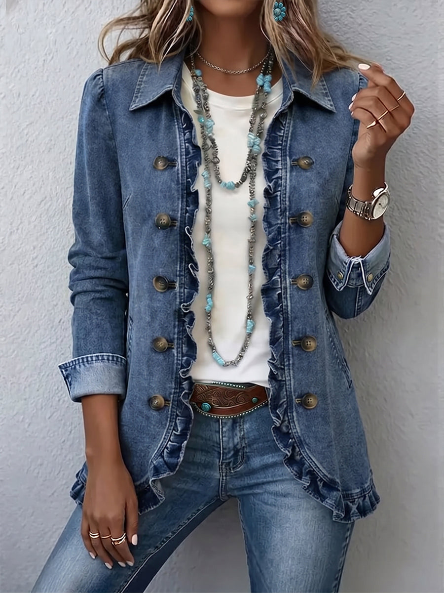 Ruffelle™ | Jacke mit Rüschen