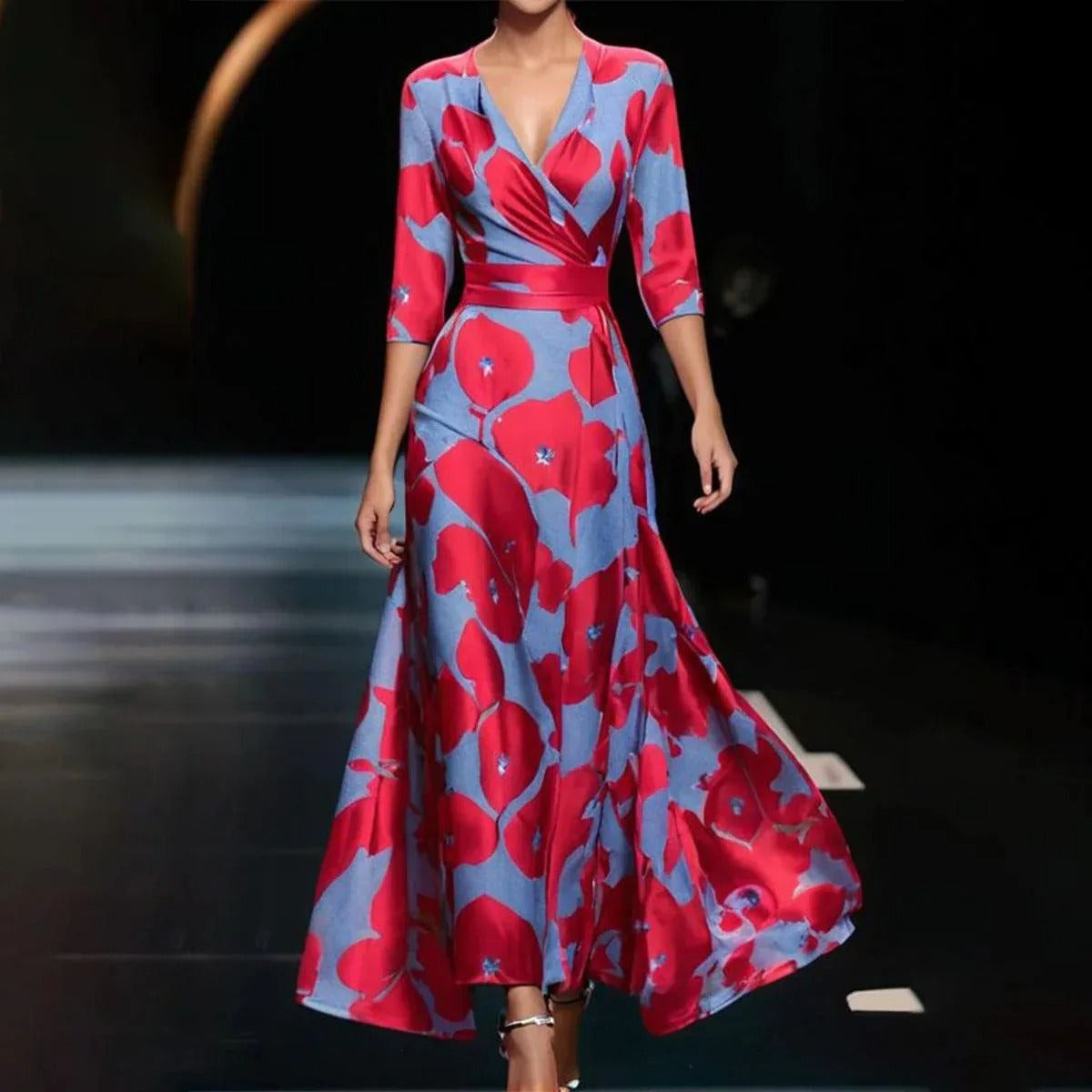Ysa | Schickes Kleid mit Blumenmuster