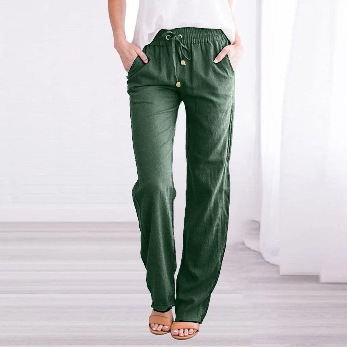 Lena™ - Atmungsaktive Leinenhose