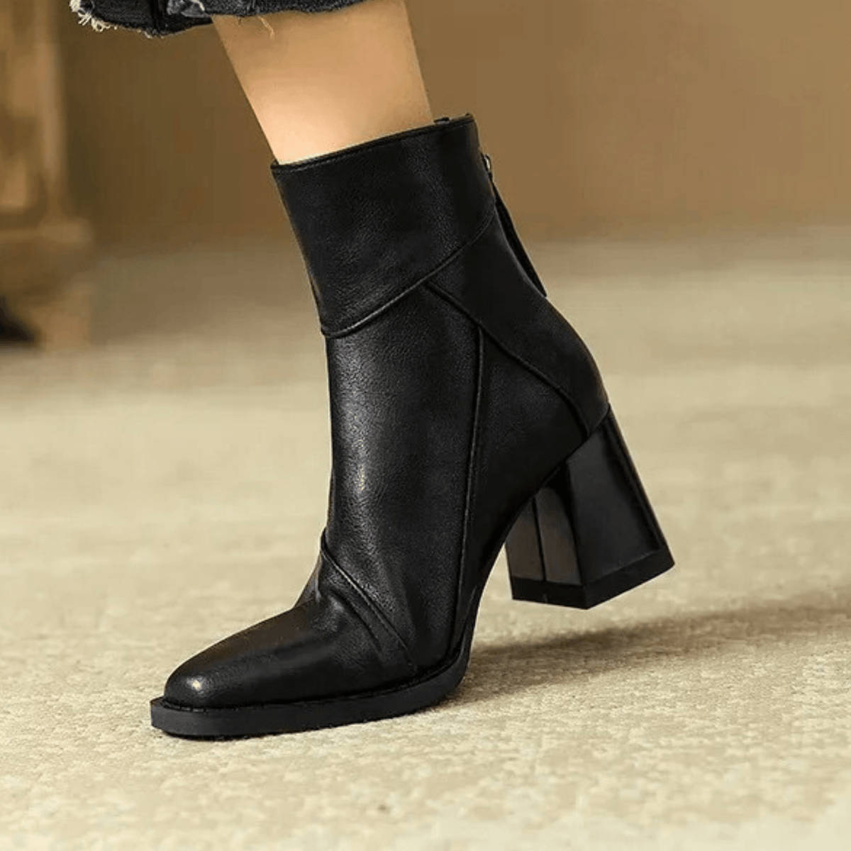 Elara - Bequeme Lederstiefel