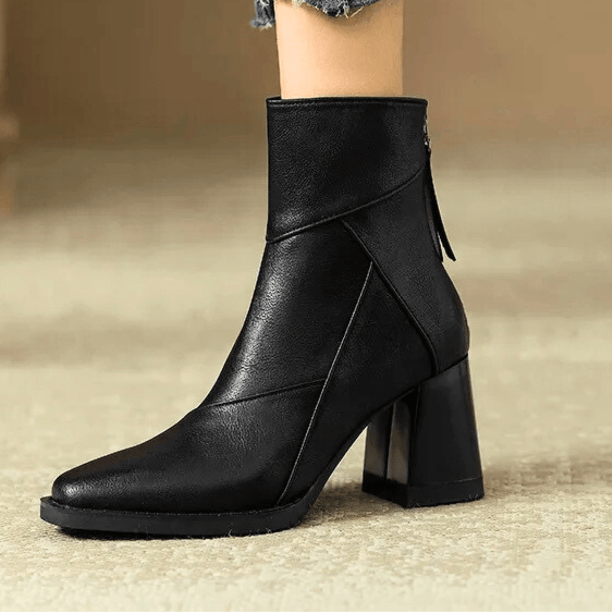 Elara - Bequeme Lederstiefel
