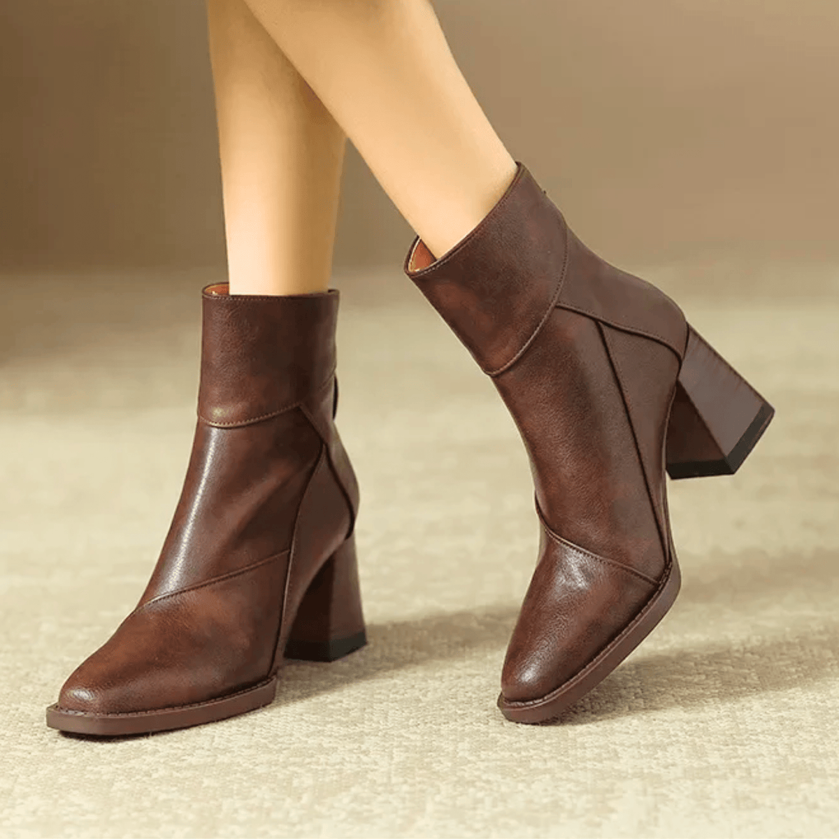 Elara - Bequeme Lederstiefel