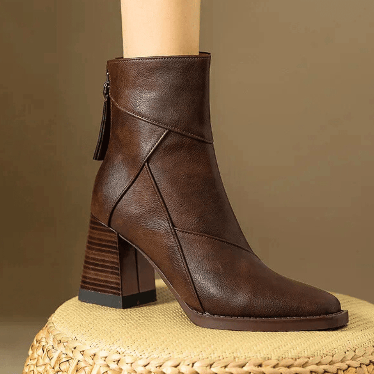 Elara - Bequeme Lederstiefel