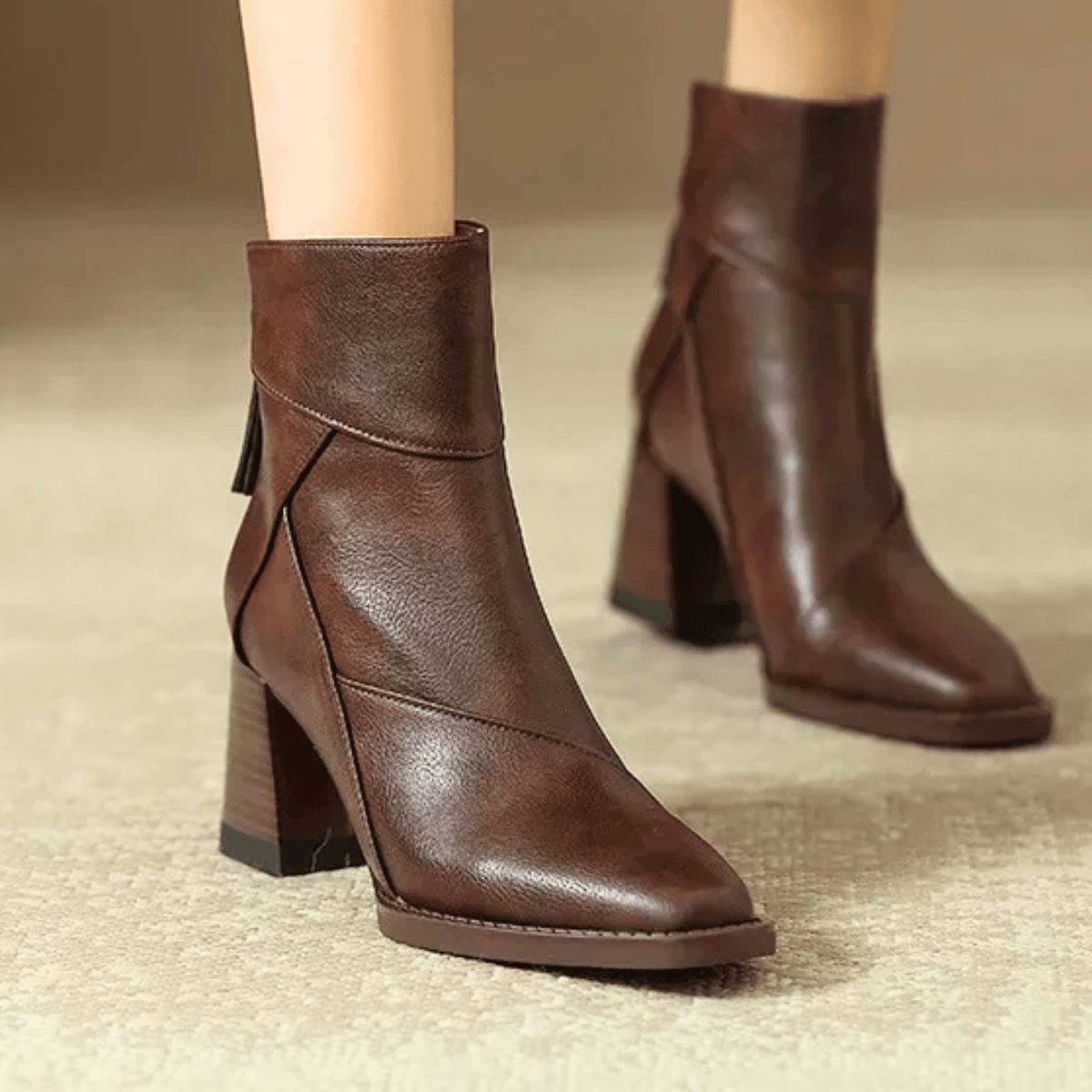 Elara - Bequeme Lederstiefel