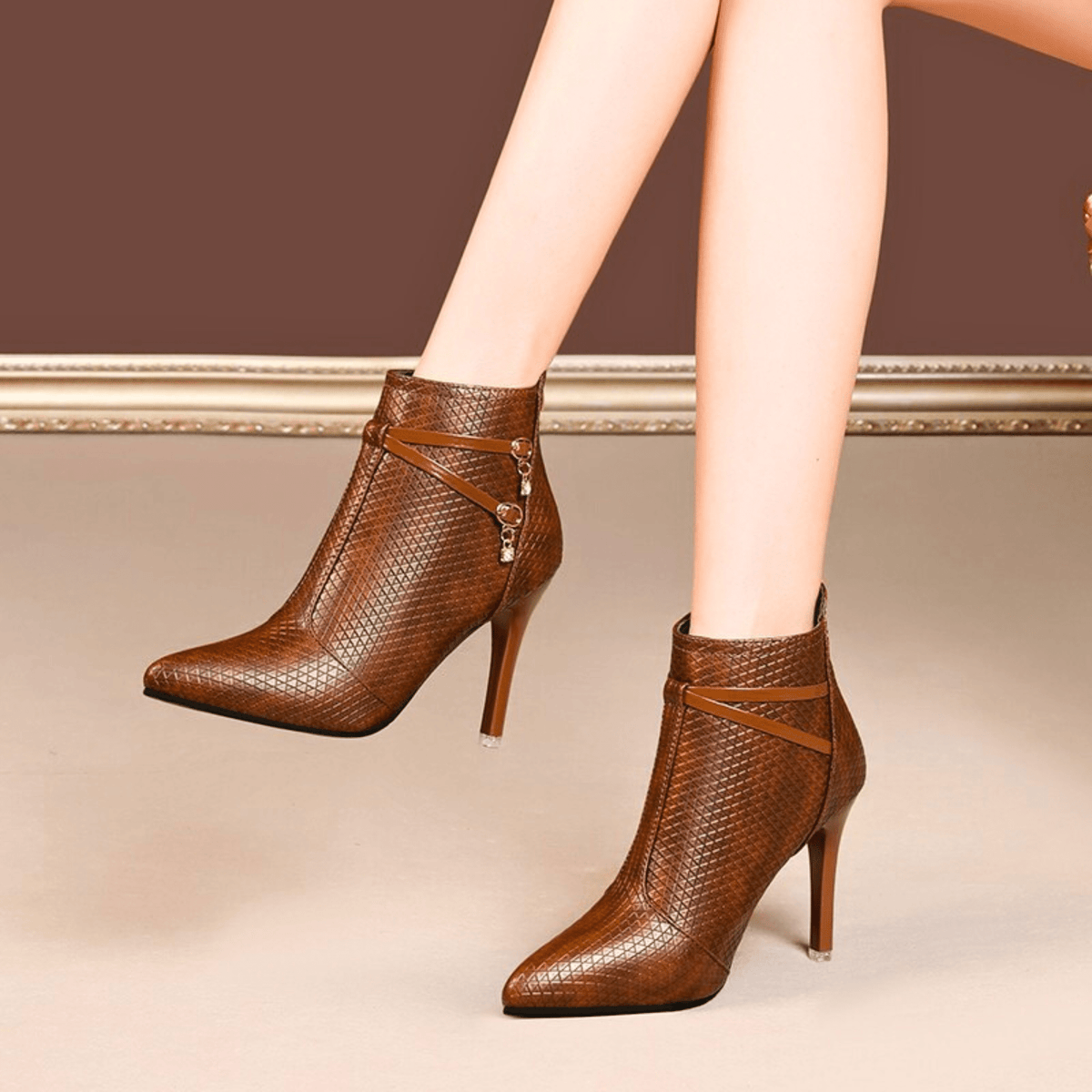 Estelle - Bequeme Lederstiefel