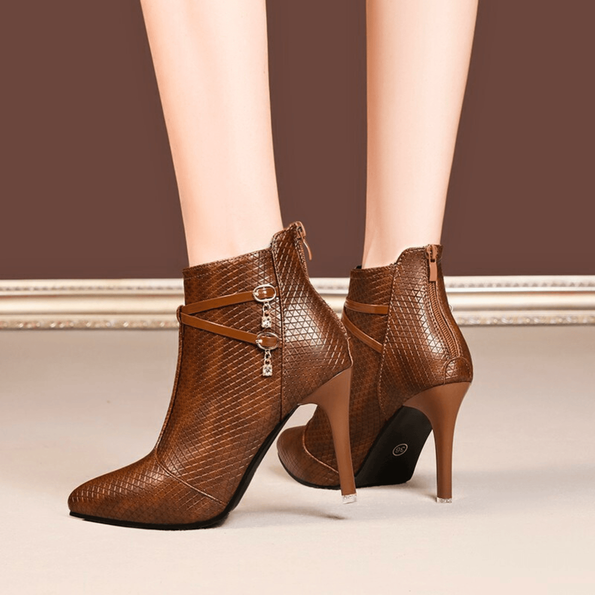 Estelle - Bequeme Lederstiefel